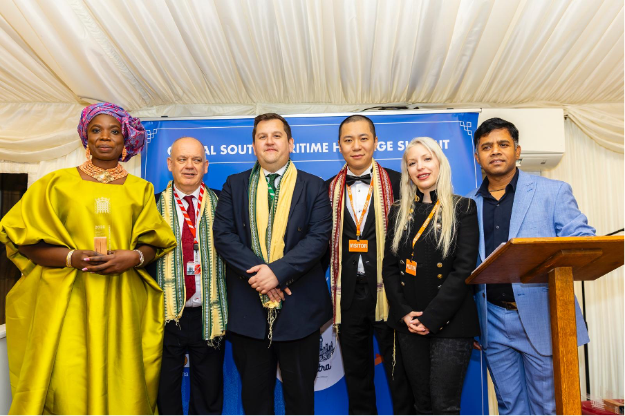 Attendees at the Global South Maritime Heritage Summit award ceremony